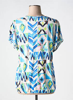 T-shirt imprimé fantaisie manches courtes bleu CECIL femme