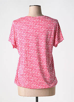 T-shirt imprimé fantaisie manches courtes rose CECIL femme