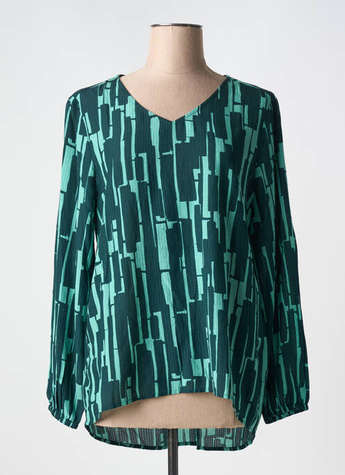 Blouse vert CECIL pour femme