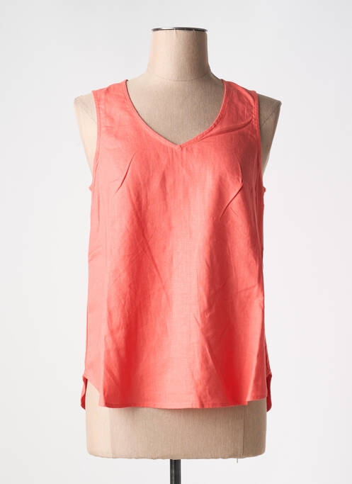 Débardeur orange ESPRIT DE LA MER pour femme