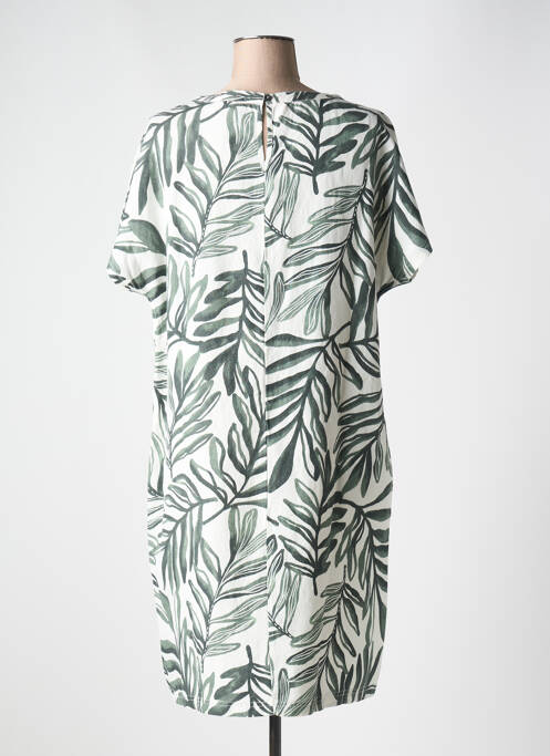 Robe mi-longue vert CECIL pour femme