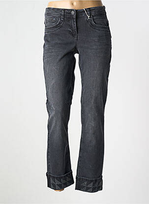 Jeans coupe slim stretch taille normale gris CECIL femme