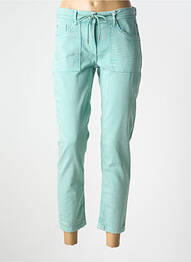Pantalon 7/8 stretch taille normale vert CECIL femme
