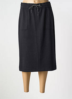 Jupe mi-longue stretch noir CECIL femme