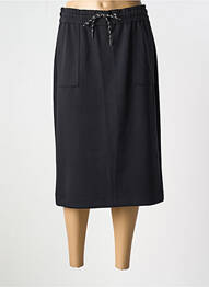 Jupe mi-longue coupe droite noir CECIL femme