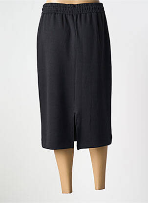 Jupe mi-longue stretch noir CECIL femme