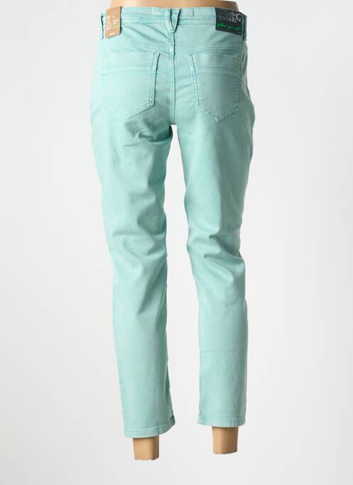 Pantalon 7/8 stretch taille normale vert CECIL femme