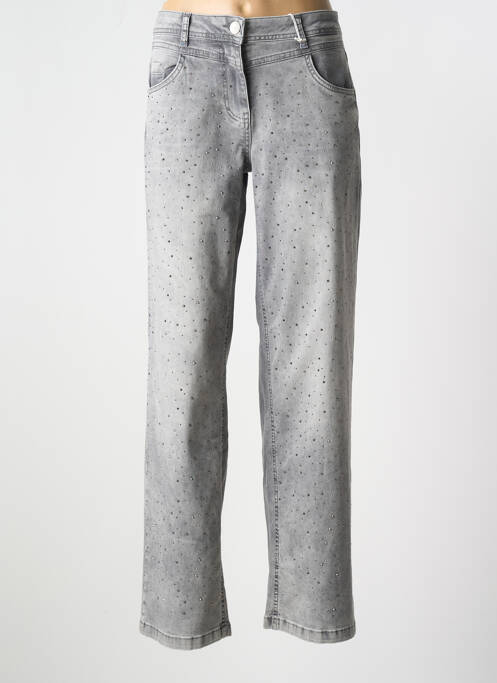 Jeans coupe droite gris CECIL pour femme