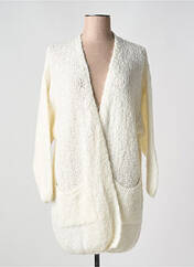 Gilet manches longues blanc BLEU MARIN pour femme seconde vue