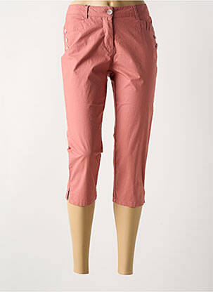 Pantacourt stretch taille normale rose ESPRIT DE LA MER femme