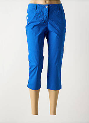 Pantacourt stretch taille normale bleu ESPRIT DE LA MER femme