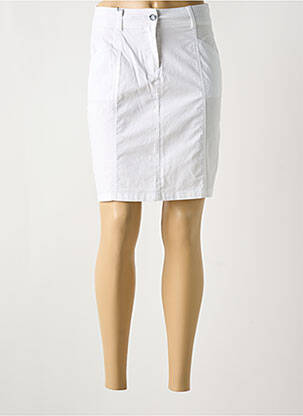 Jupe courte blanc ESPRIT DE LA MER pour femme