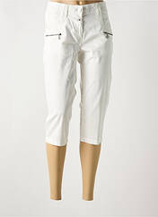 Pantacourt blanc CECIL pour femme seconde vue