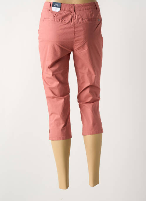 Pantacourt stretch taille normale rose ESPRIT DE LA MER femme