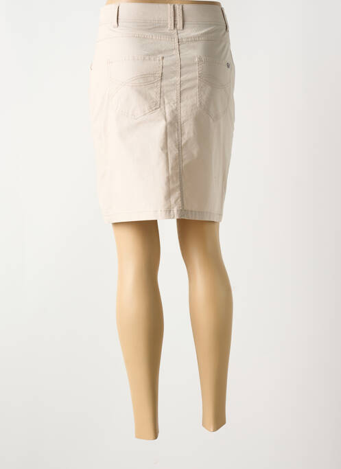 Jupe courte beige ESPRIT DE LA MER pour femme