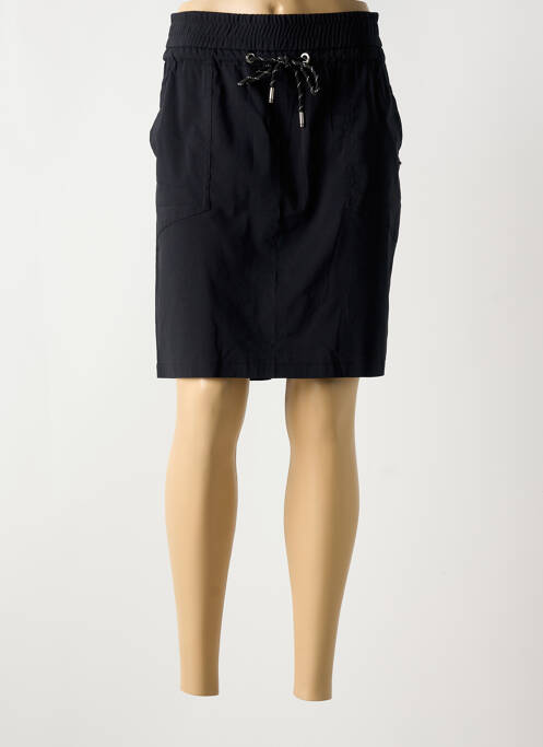 Jupe mi-longue noir CECIL pour femme