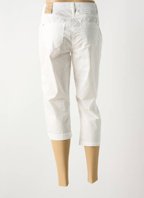 Pantacourt blanc CECIL pour femme