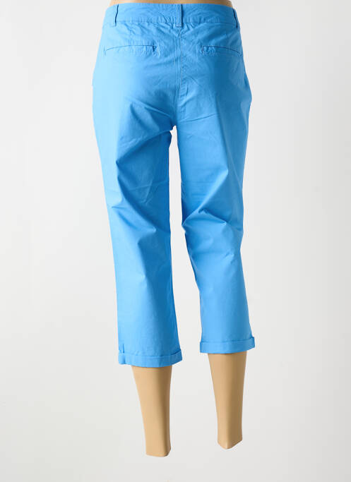 Pantacourt bleu BASTINGAGE pour femme