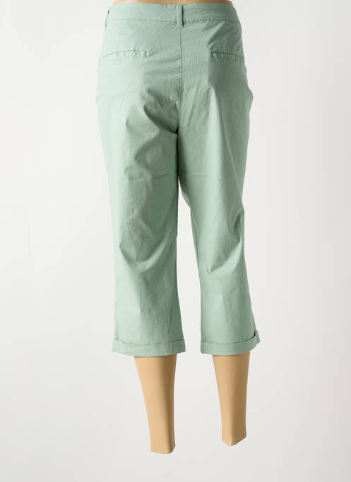 Pantacourt vert BASTINGAGE pour femme