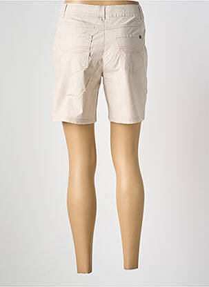 Short fermeture zippée sous rabat boutonné taille normale beige ESPRIT DE LA MER femme