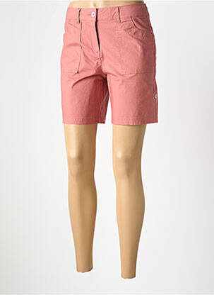 Short fermeture zippée sous rabat boutonné taille normale rose ESPRIT DE LA MER femme