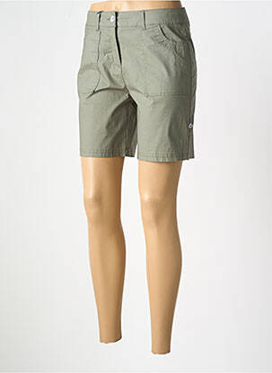 Short fermeture zippée sous rabat boutonné taille normale vert ESPRIT DE LA MER femme