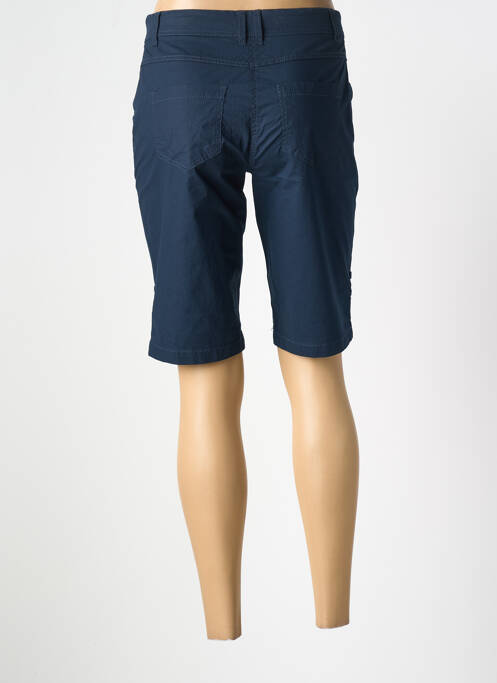 Bermuda bleu fonce BASTINGAGE pour femme