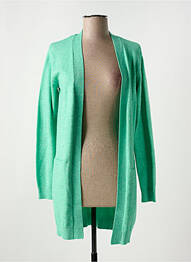 Gilet manches longues manches longues vert B.YOUNG femme