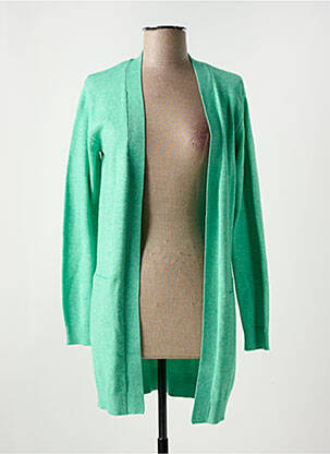 Gilet manches longues manches longues vert B.YOUNG femme