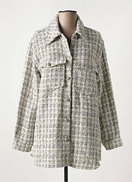Veste casual coupe droite beige B.YOUNG femme