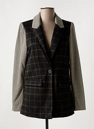 Blazer coupe cintrée noir B.YOUNG femme