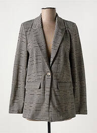 Blazer coupe cintrée gris B.YOUNG femme