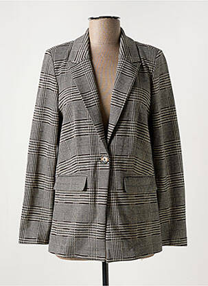 Blazer coupe cintrée gris B.YOUNG femme