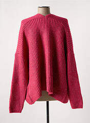 Gilet manches longues rose LOLA ESPELETA pour femme seconde vue