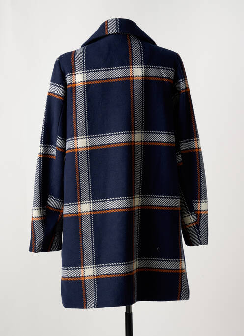 Manteau long bleu VILA femme