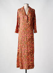 Robe longue orange VILA pour femme seconde vue