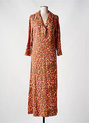 Robe longue orange VILA pour femme