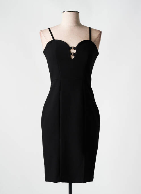 Robe mi-longue noir MORGAN pour femme