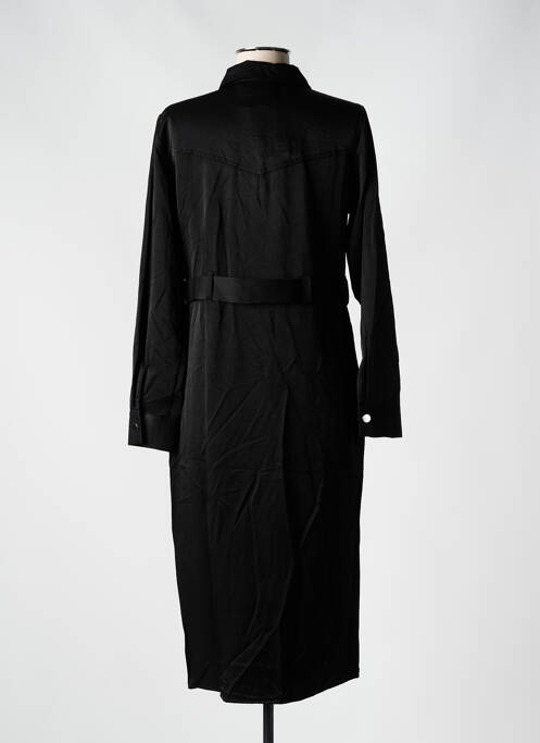 Robe mi-longue noir VILA pour femme
