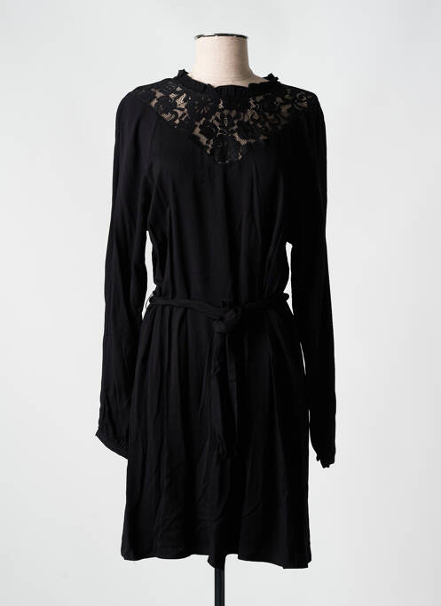 Robe mi-longue noir VILA pour femme
