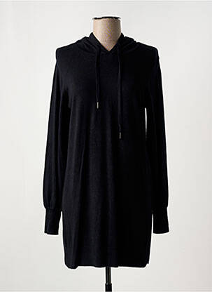 Robe pull stretch manches longues noir B.YOUNG femme