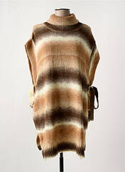 Pull col roulé marron LOLA ESPELETA pour femme seconde vue