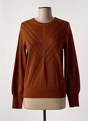 Pull marron DEELUXE pour femme