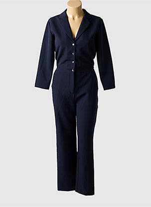 Combi-pantalon coupe cintrée manches longues bleu LOLA ESPELETA femme