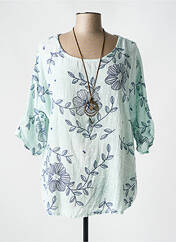 Blouse vert QUATRE VINGT JOURS pour femme seconde vue