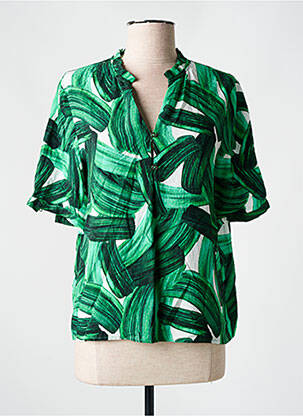 Top vert VILA pour femme