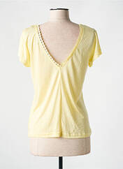 T-shirt jaune MOLLY BRACKEN pour femme seconde vue