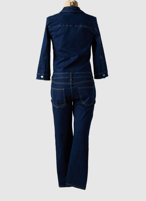 Combi-pantalon fermeture boutonnée sur le devant manches longues bleu VILA femme
