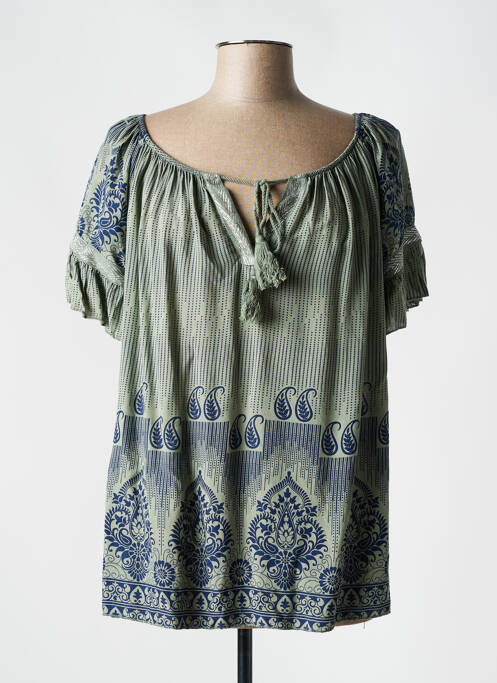 T-shirt vert QUATRE VINGT JOURS pour femme