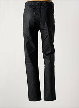 Pantalon slim taille élastique noir QUATRE VINGT JOURS femme